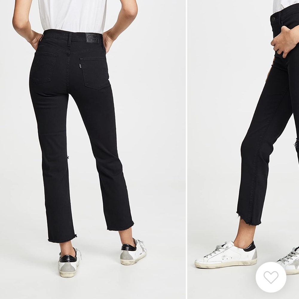 Levi’s 724 Straight Crop Jeans